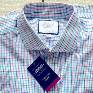16.5/33 NWT Charles Tyrwhitt Cool Dress Shirt